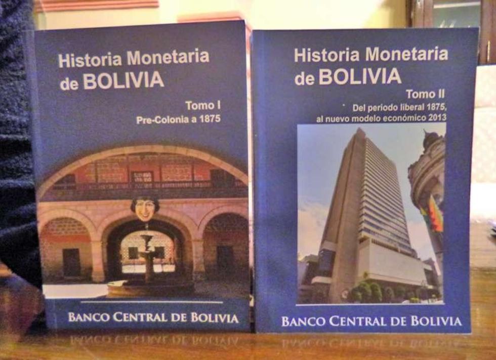 El BCB presentará el libro  sobre la historia monetaria 