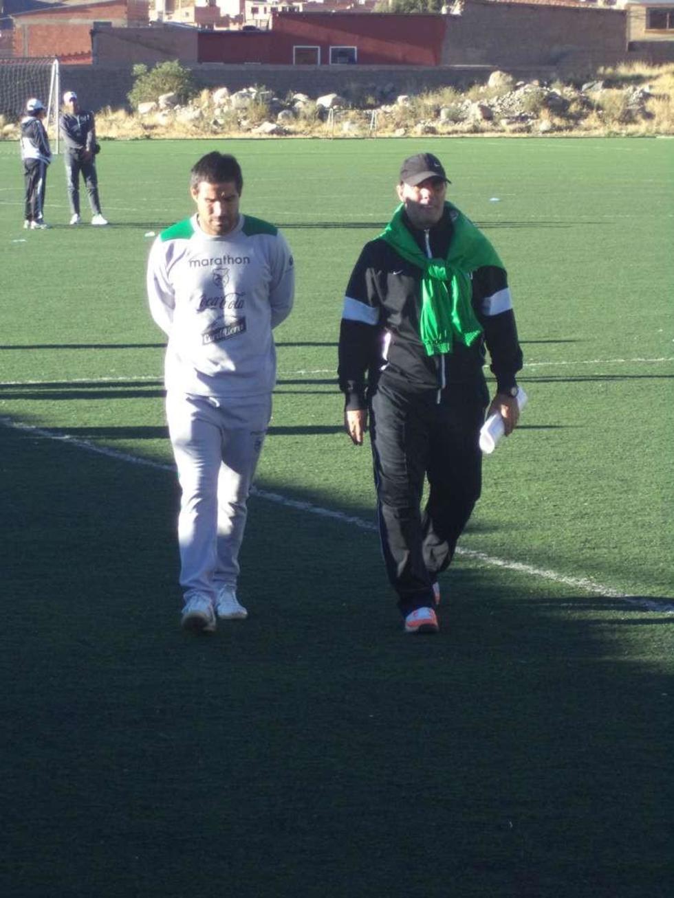 García es la única duda para el partido de hoy