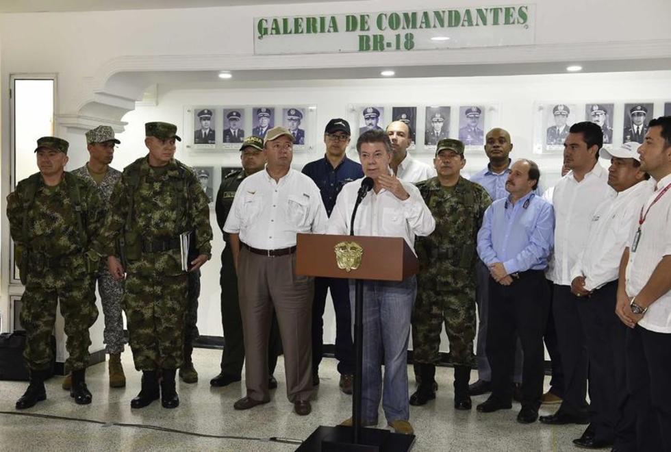 Santos ordena perseguir al ELN si es que no da muestras de paz
