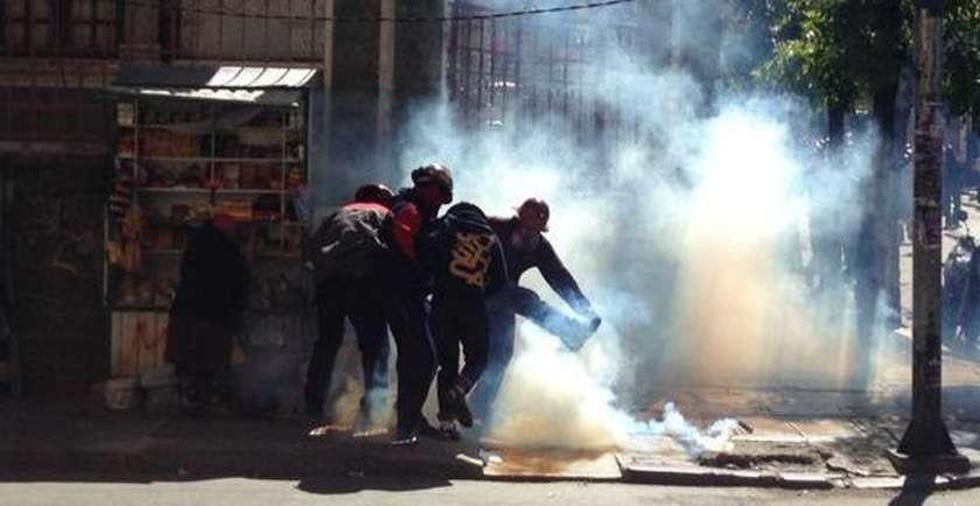 El MAS justifica el uso de explosivos en movilizaciones