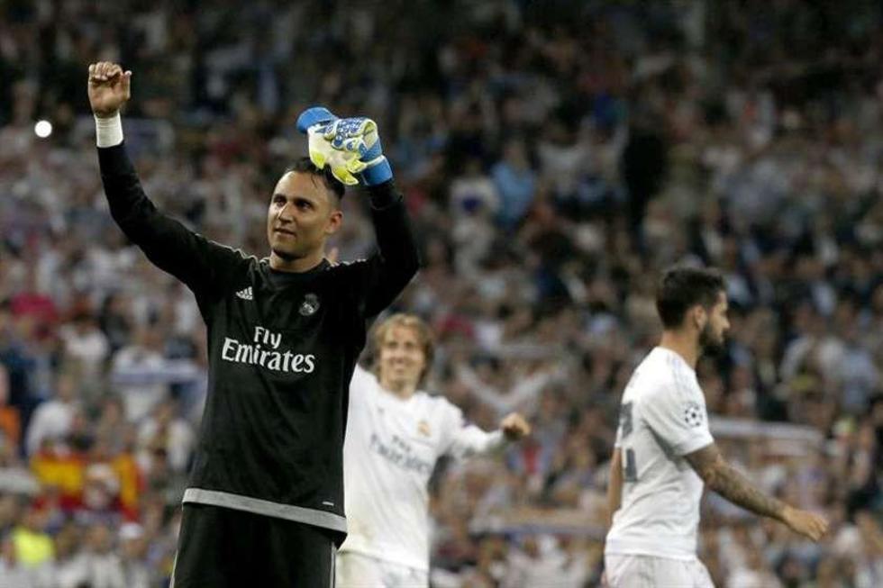 Keylor Navas fue un muro en la portería del Madrid