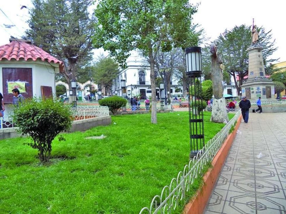 Cortan el agua para riego de las plazas de Potosí