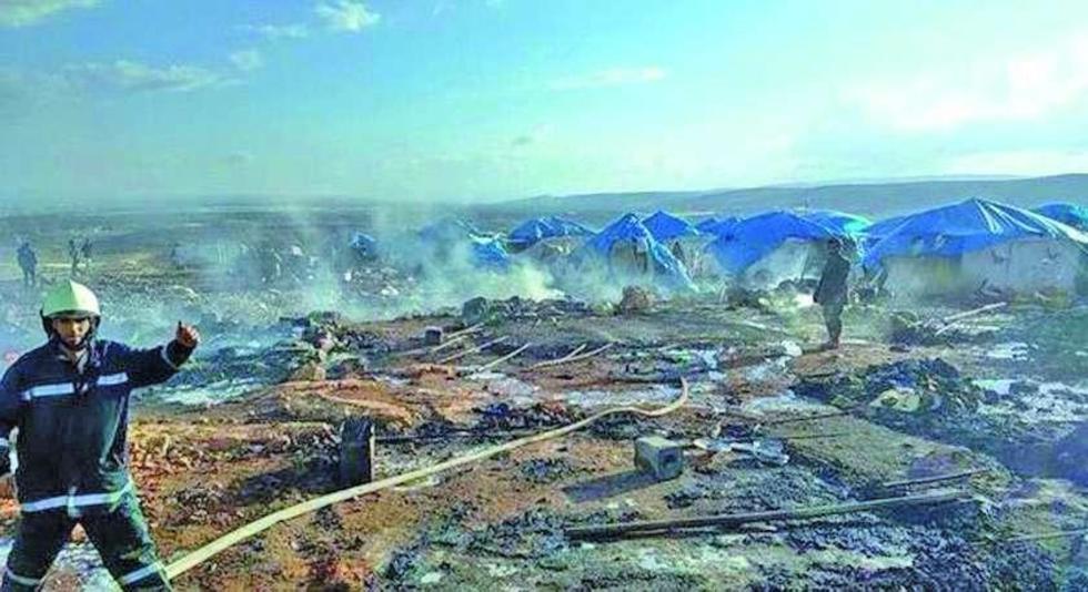 Un ataque aéreo mata a 30 refugiados sirios