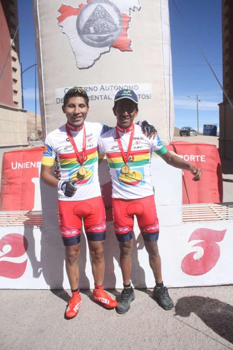 Soliz y Arando comandan la selección potosina de ciclismo 