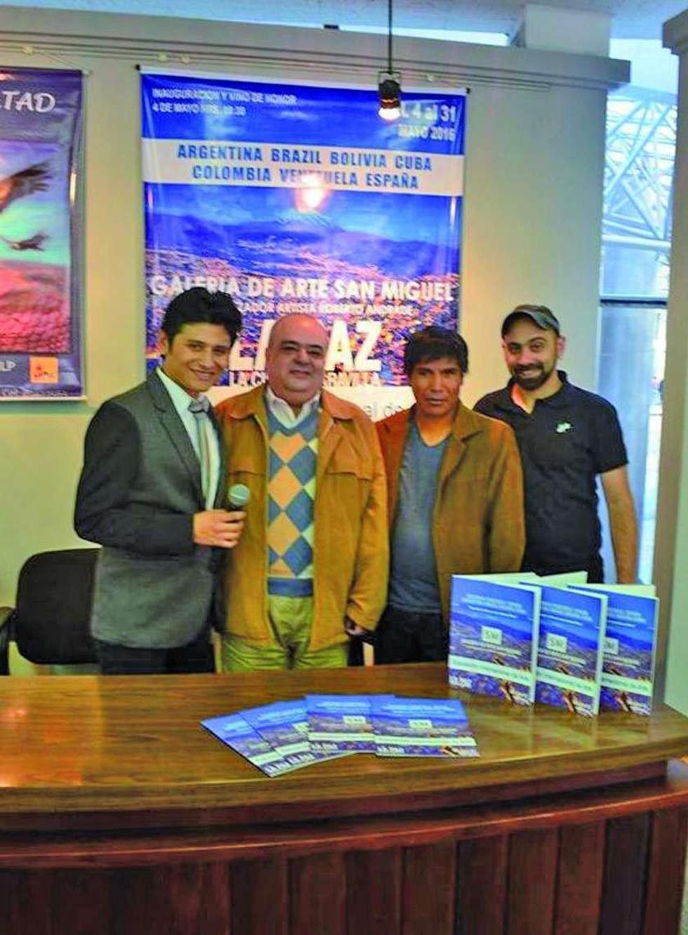 Artista potosino participa en muestra internacional