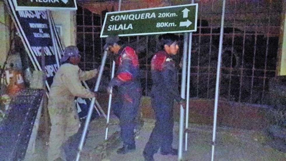 La Gobernación inicia la señalización de los caminos para el Silala