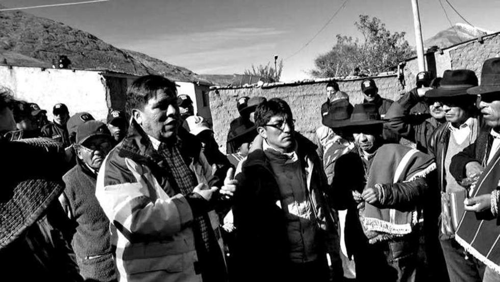 Denuncian que Yocalla quiere adueñarse del cerro y Tarapaya