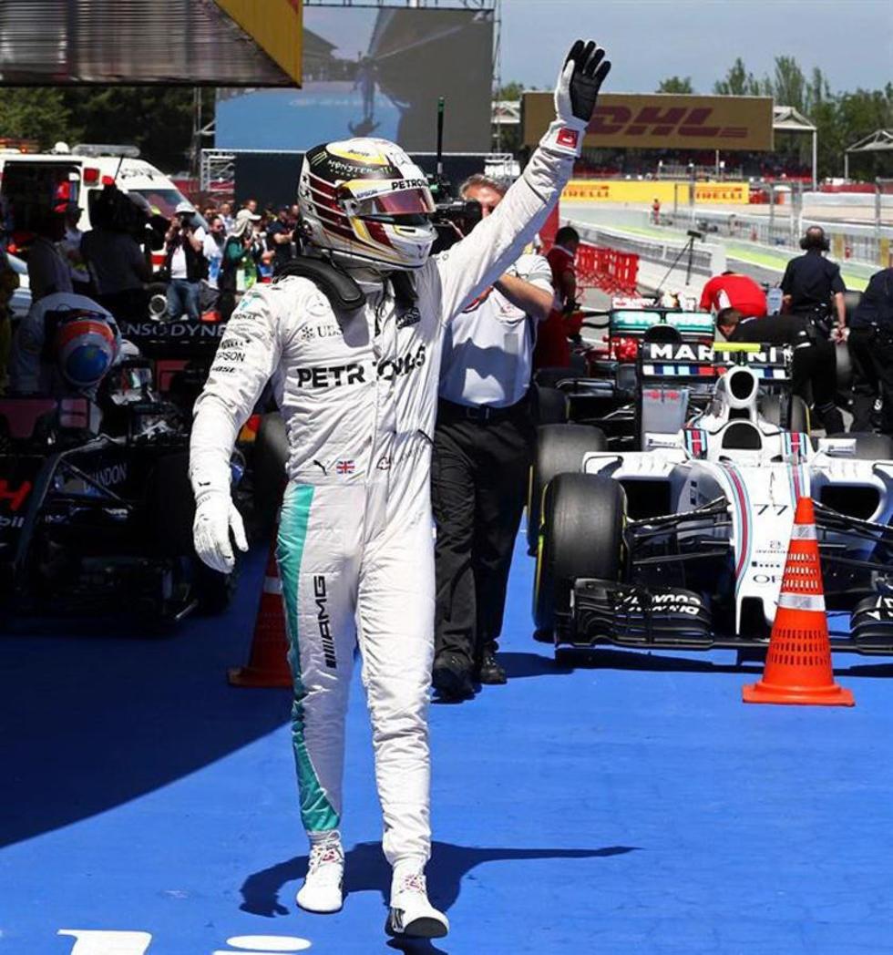 Hamilton saldrá primero en España