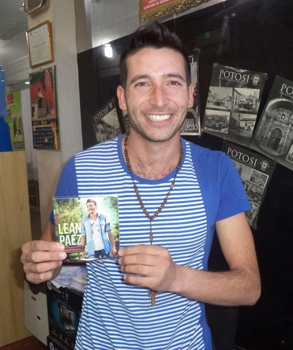 Músico Paez visita Potosí para difundir primer disco