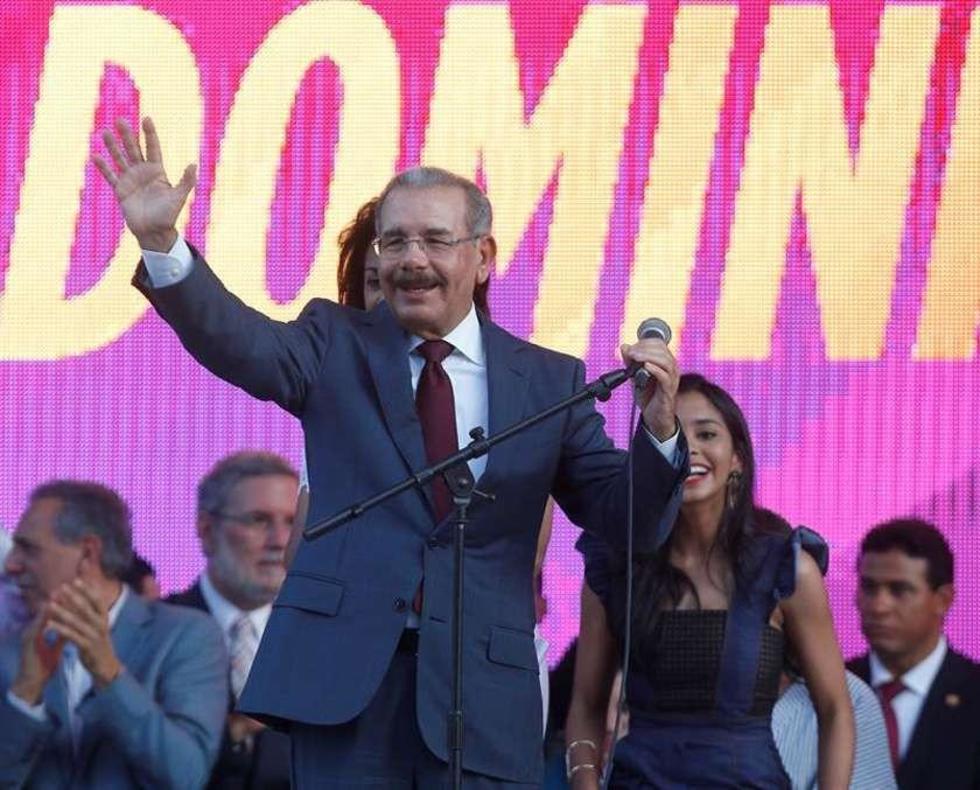 Se afianza el triunfo del presidente dominicano en las elecciones 2016