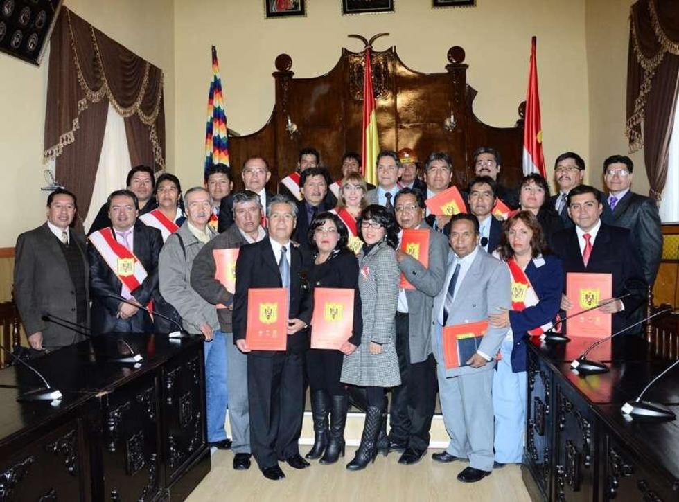 El Concejo premia a los periodistas del diario “El Potosí”