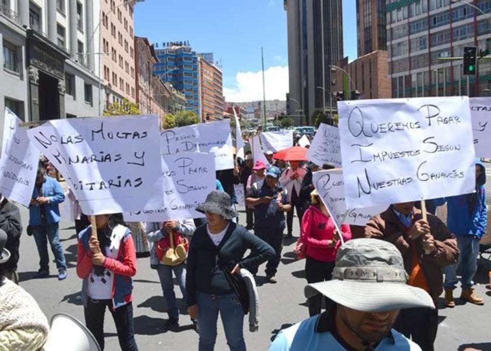 Gremialistas marcharán en todo el país desde el lunes