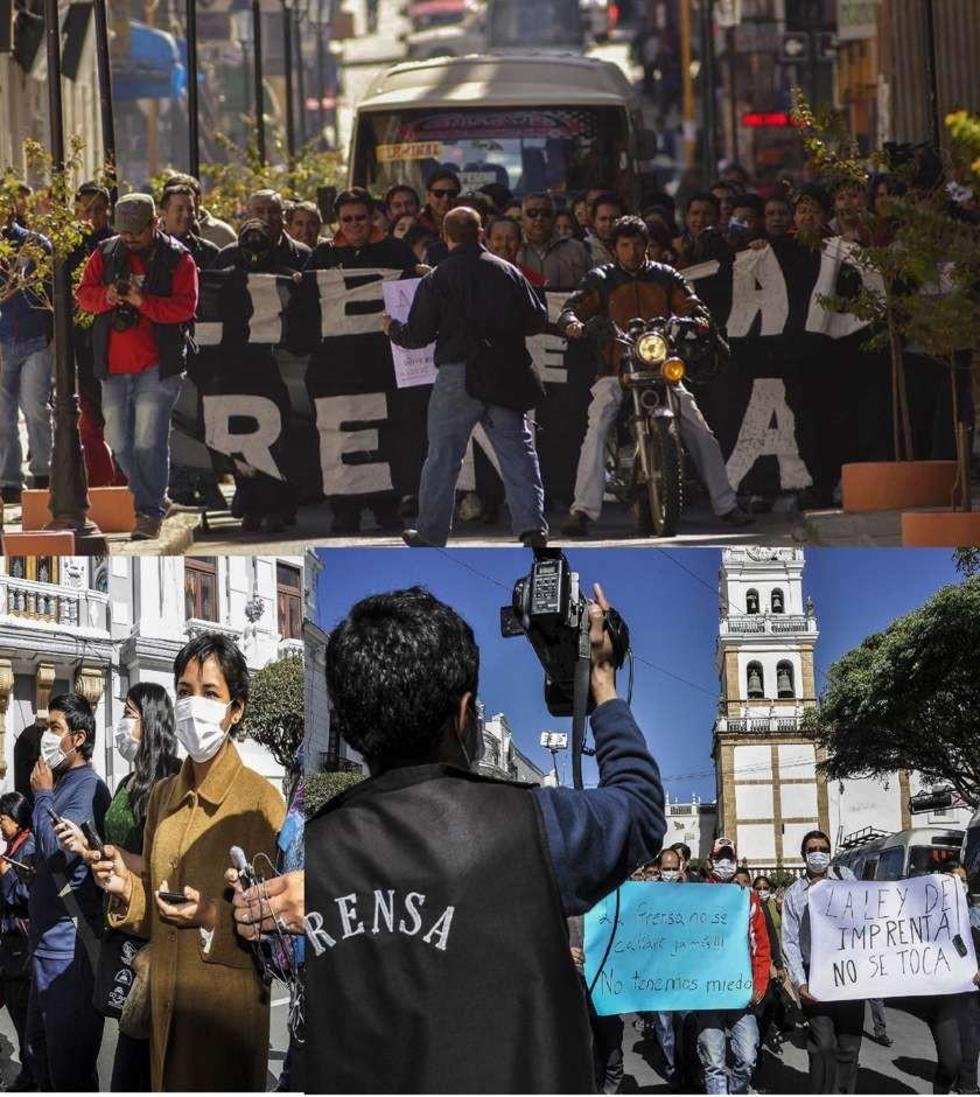 La prensa expresa su rechazo a modificar la Ley de Imprenta