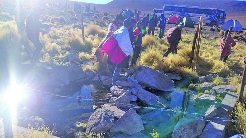Llega al Silala otro grupo de alumnos