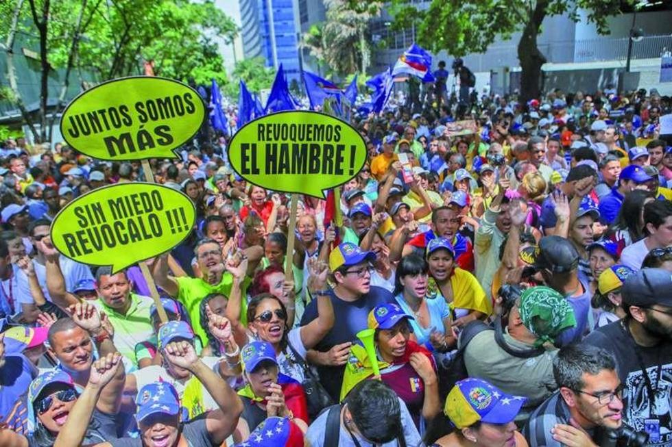 Oposición venezolana retoma sus protestas