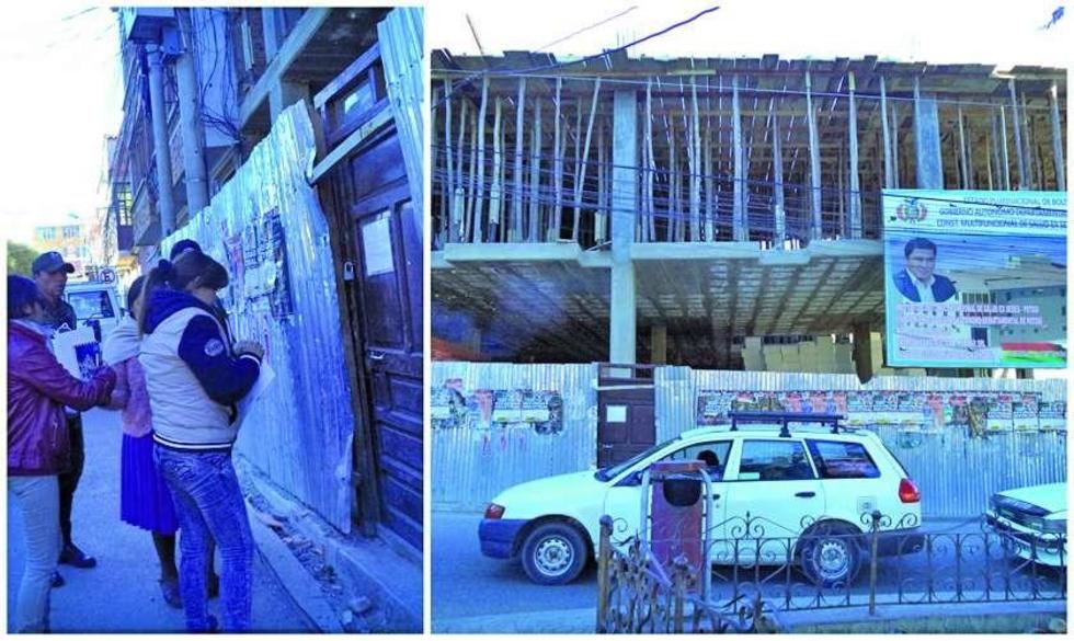 La Dirección del Trabajo paraliza obras del ex Sedes tras accidente