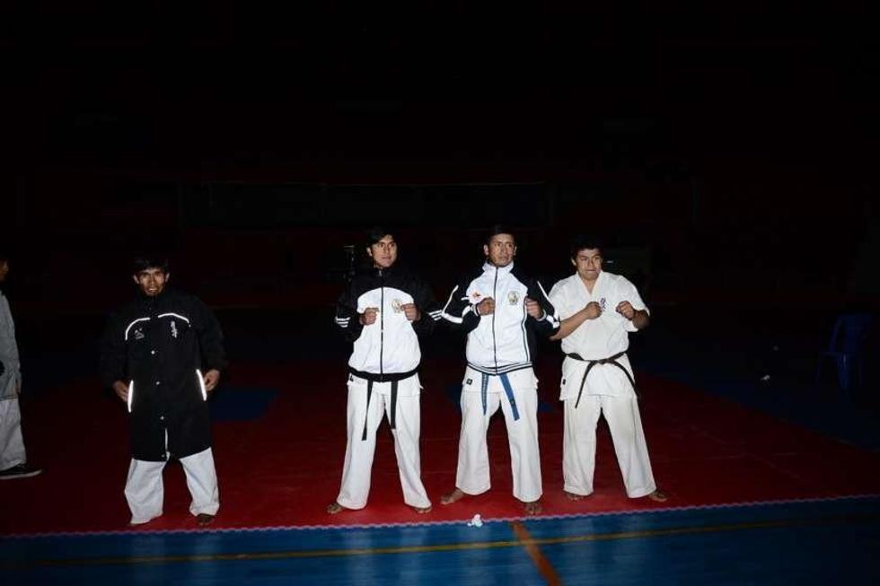 Los combates se desarrollaron en penumbras 