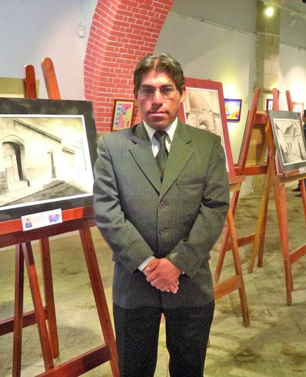 Artista plástico inaugura quinta muestra individual