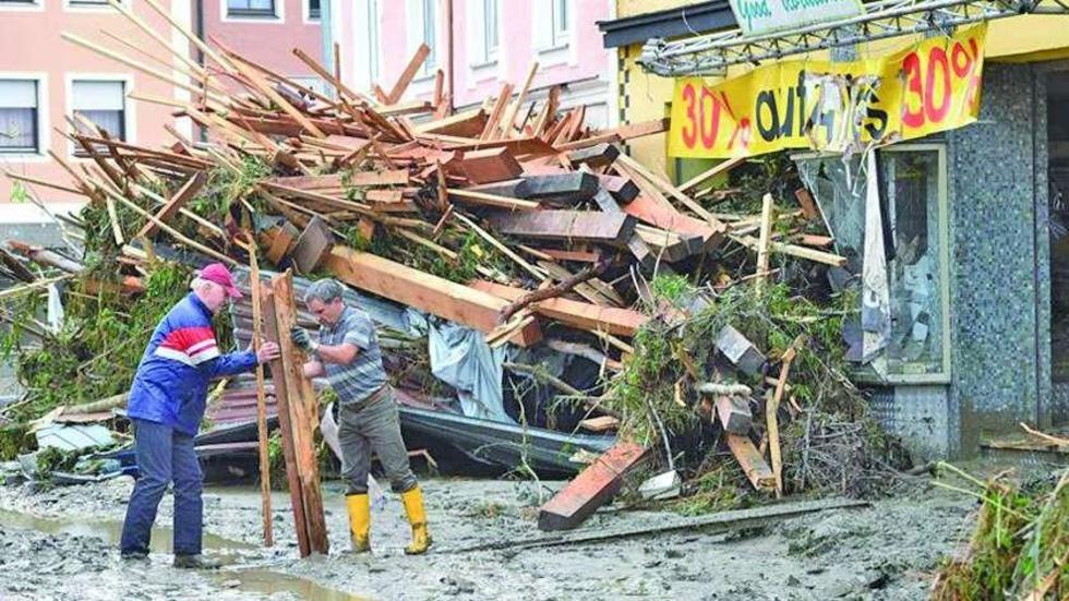 Temporal en Alemania deja cinco personas fallecidas