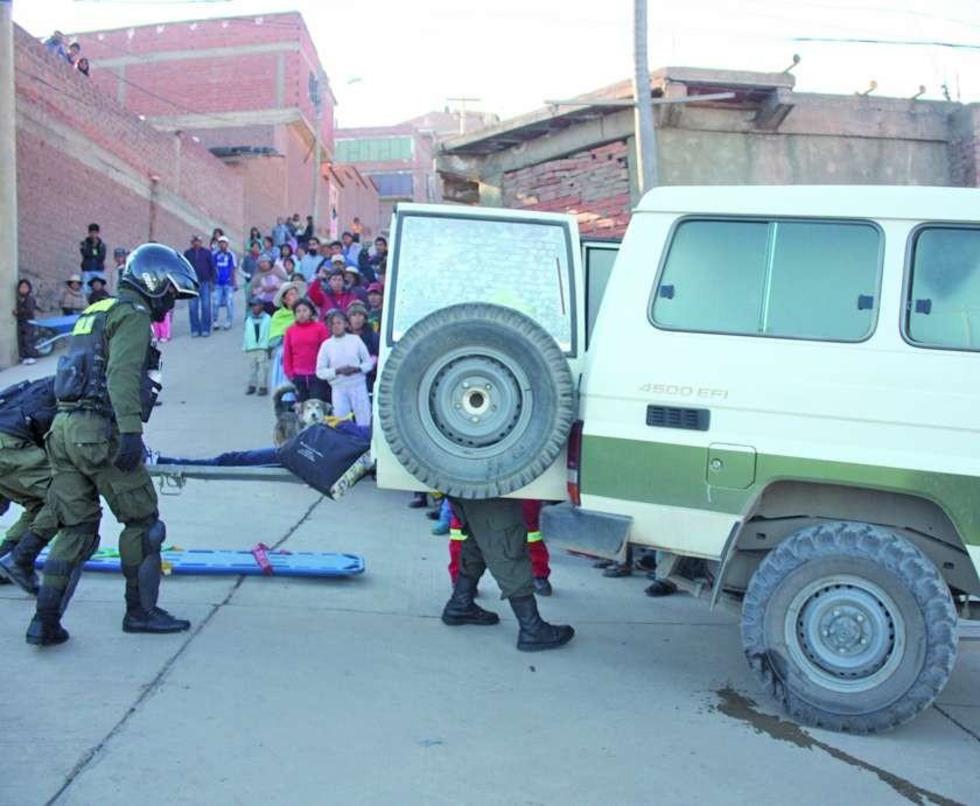 Una persona con antecedentes policiales muere de un balazo