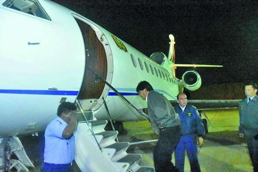 Evo Morales viaja al extranjero al menos a 4 partidos de fútbol