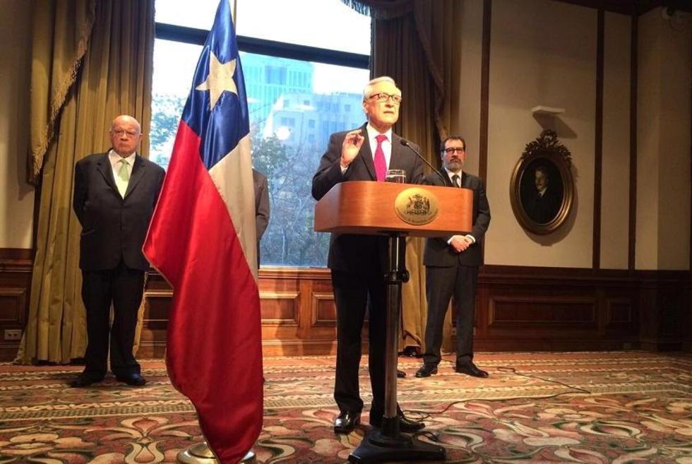 Chile anuncia demanda de Chile contra Bolivia en La Haya por aguas Silala