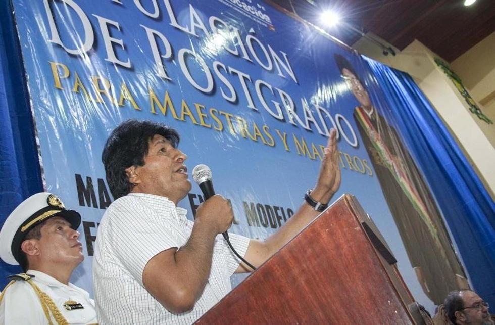 Morales: Chile debería preguntar a La Haya a quién pertenece los manantiales del Silala