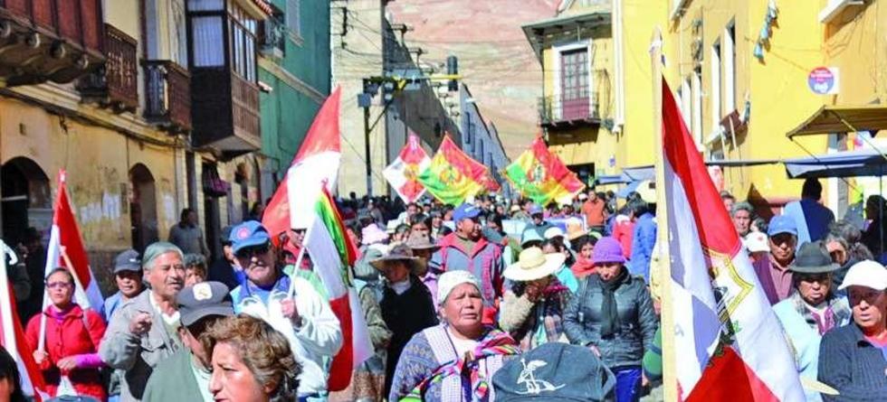 Trabajadores marchan mañana en Potosí 