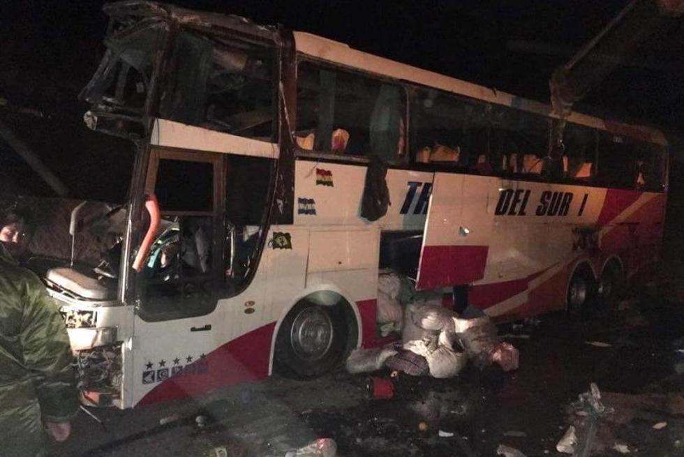 Ascienden a 17 las personas fallecidas tras el accidente de flota en Yocalla 
