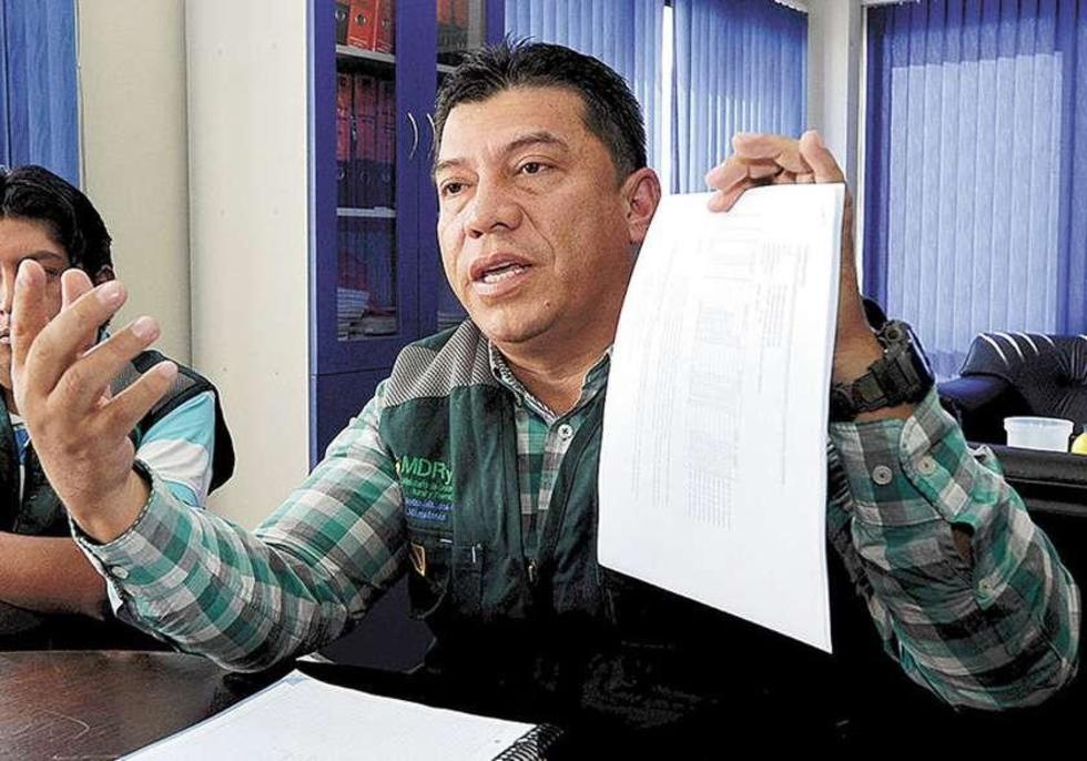 Aramayo iniciará proceso contra León por Fondioc
