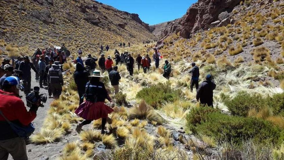 Campesinos piden consolidar un asentamiento en el Silala
