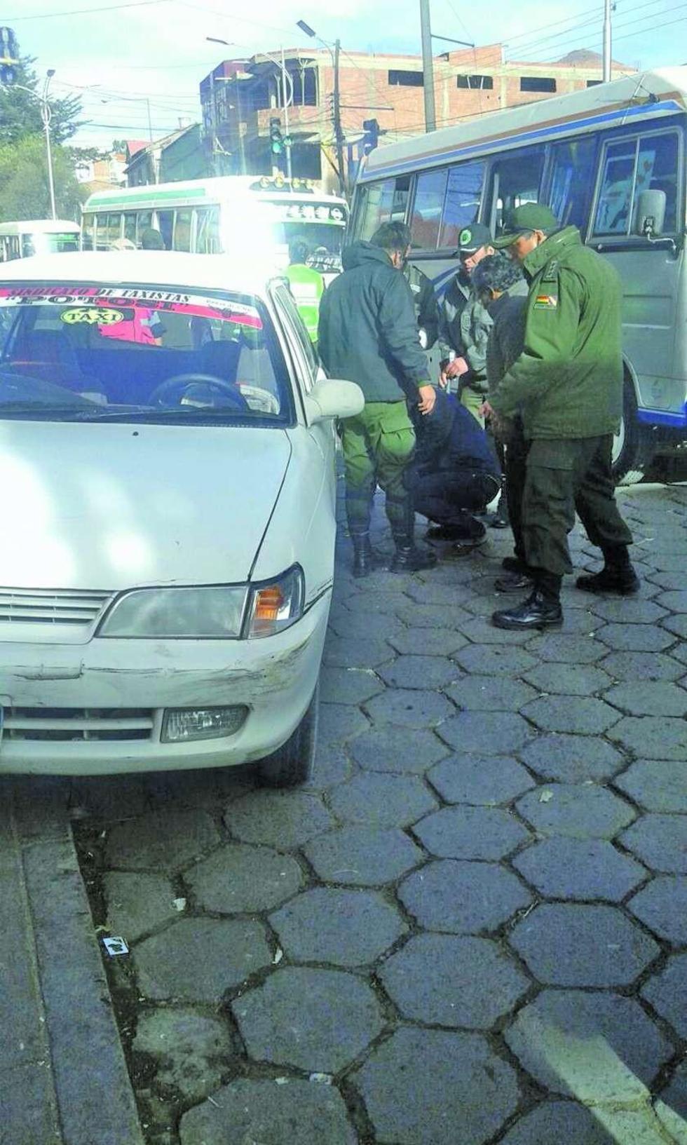Investigan múltiple choque en el sector de la Pasarela