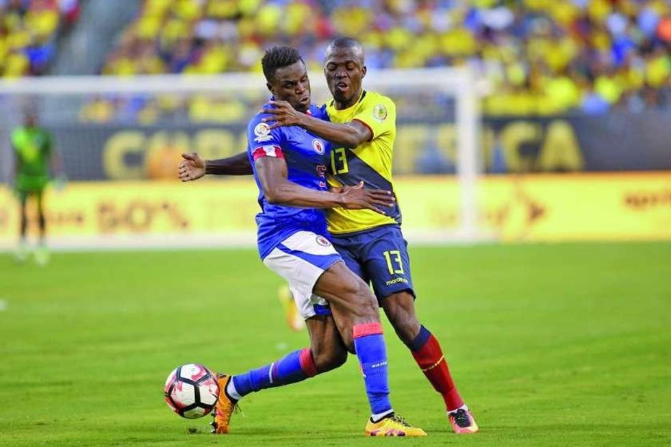 Ecuador arrasa a Haití y entra en los cuartos de final 