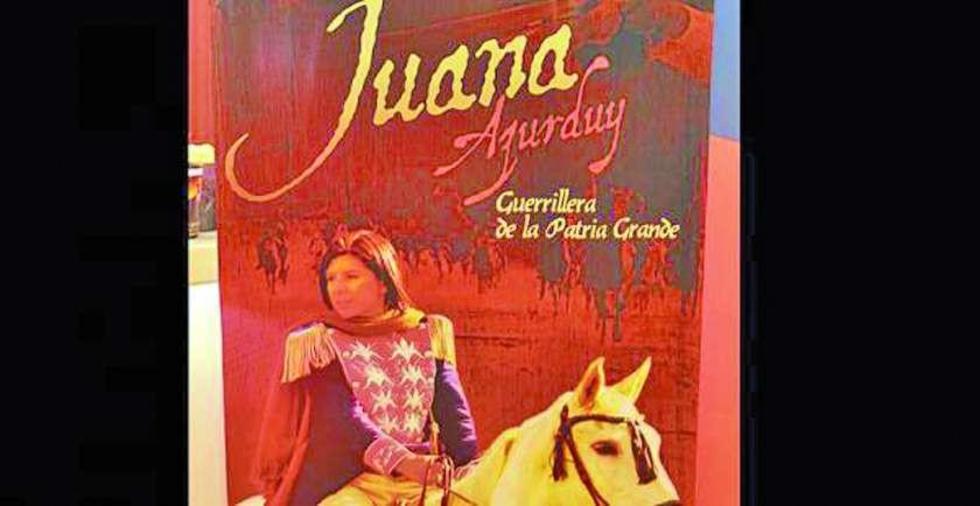 Relatan los datos  de Juana Azurduy