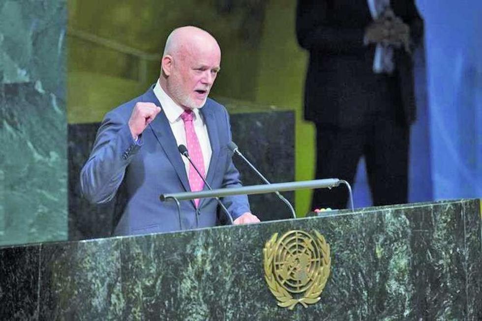 Peter Thompson es elegido como el nuevo presidente de la ONU