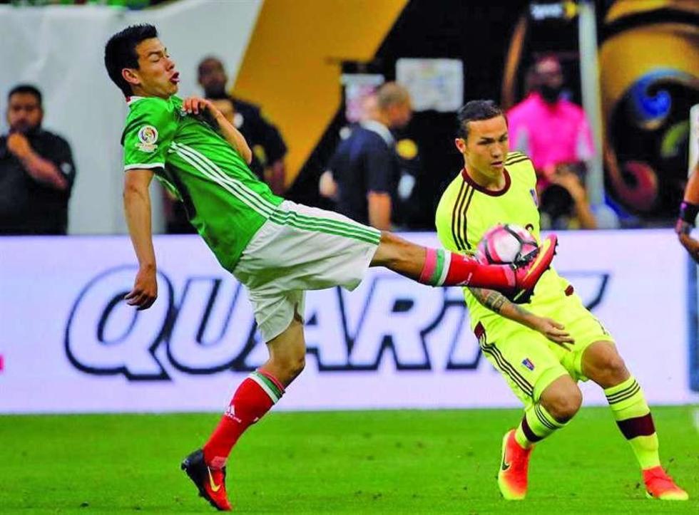 México empata a Venezuela y evita jugar con Argentina