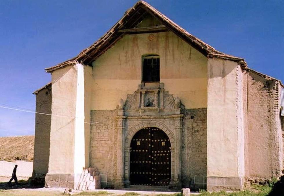 Reinician las obras de restauración en  el templo colonial de Paria en Oruro