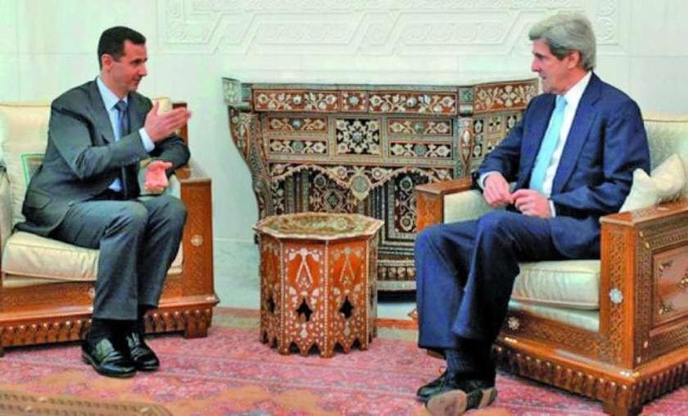 Kerry pide a Al Asad respetar el alto al fuego antes de reanudar diálogo