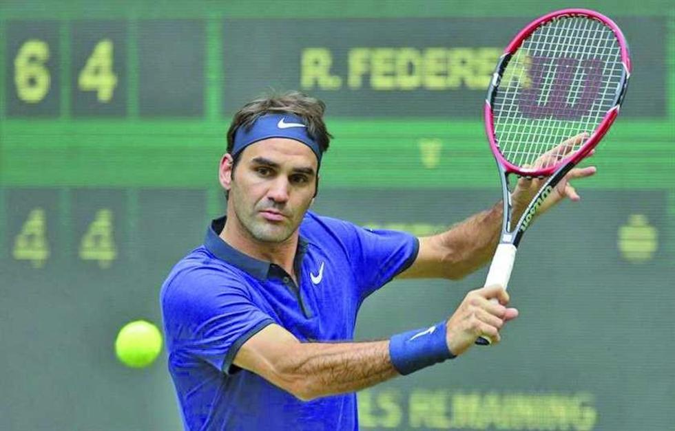 Federer vence a Struff en el torneo de Halle