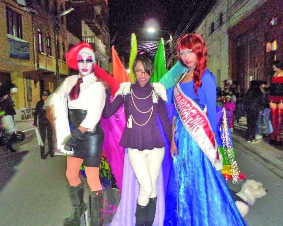 Esta noche sale la marcha  sobre la diversidad sexual