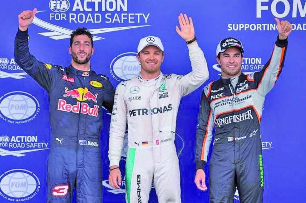 Rosberg logra su “pole” 25 en el estreno de Baku