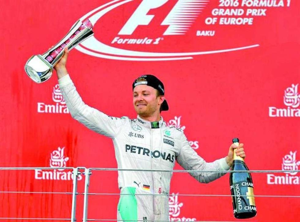 Rosberg refuerza su liderato tras ganar el GP de Europa