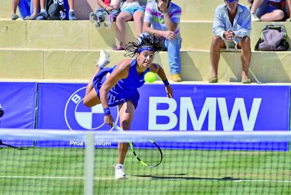 García reina en la hierba de Mallorca tras vencer a Sevastova