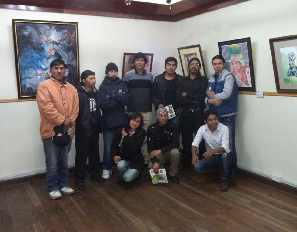 Creattica abre una muestra pictórica