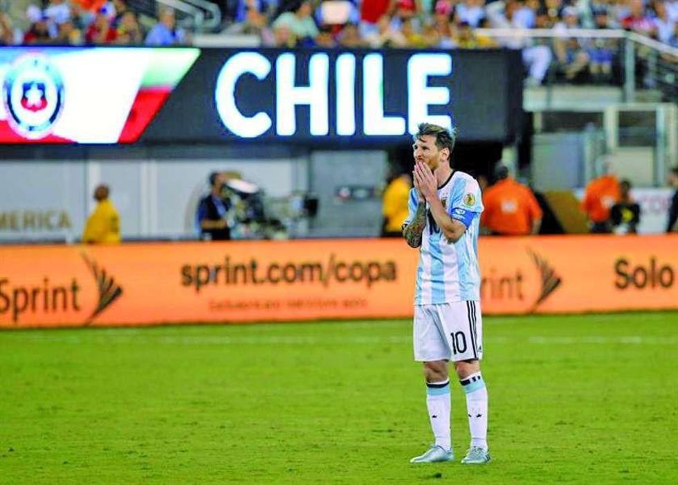 Messi anuncia su adiós a la selección argentina