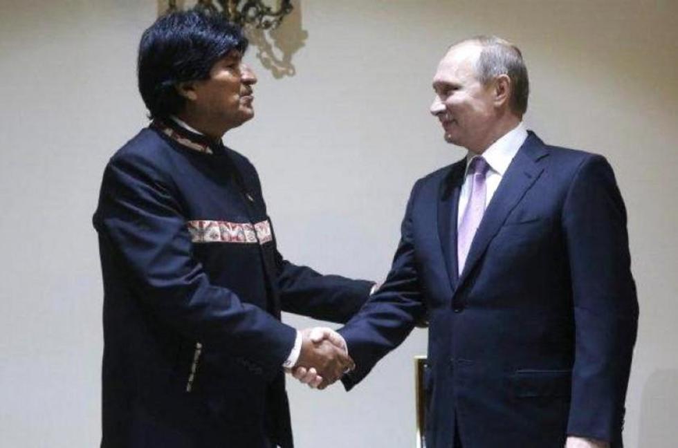 Evo Morales oficializa que Putin visitará Bolivia el 2017