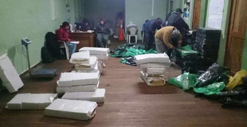 Fiscalía se incauta más de una tonelada de marihuana 