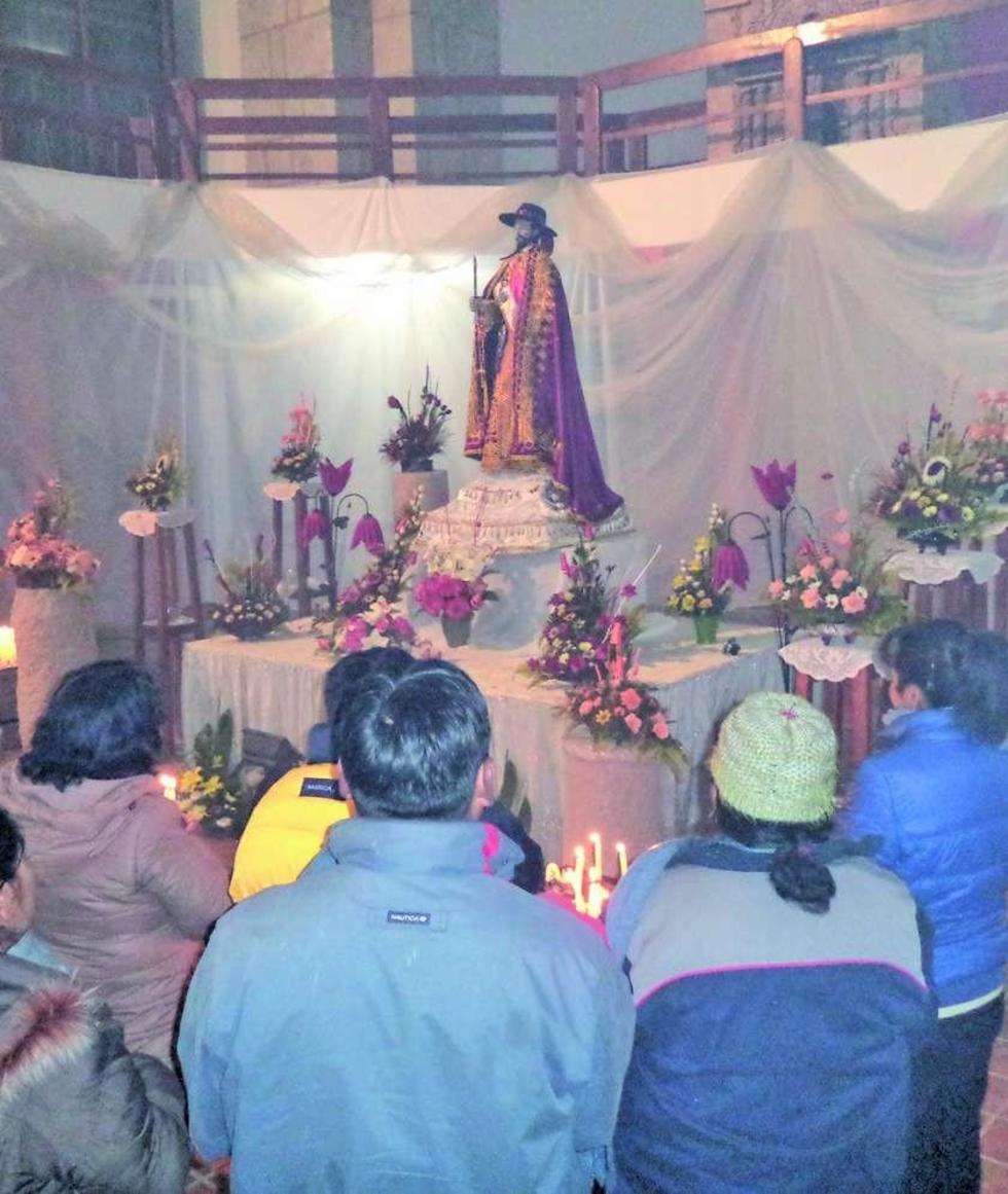 Programan rol de veladas  al Apóstol San Bartolomé