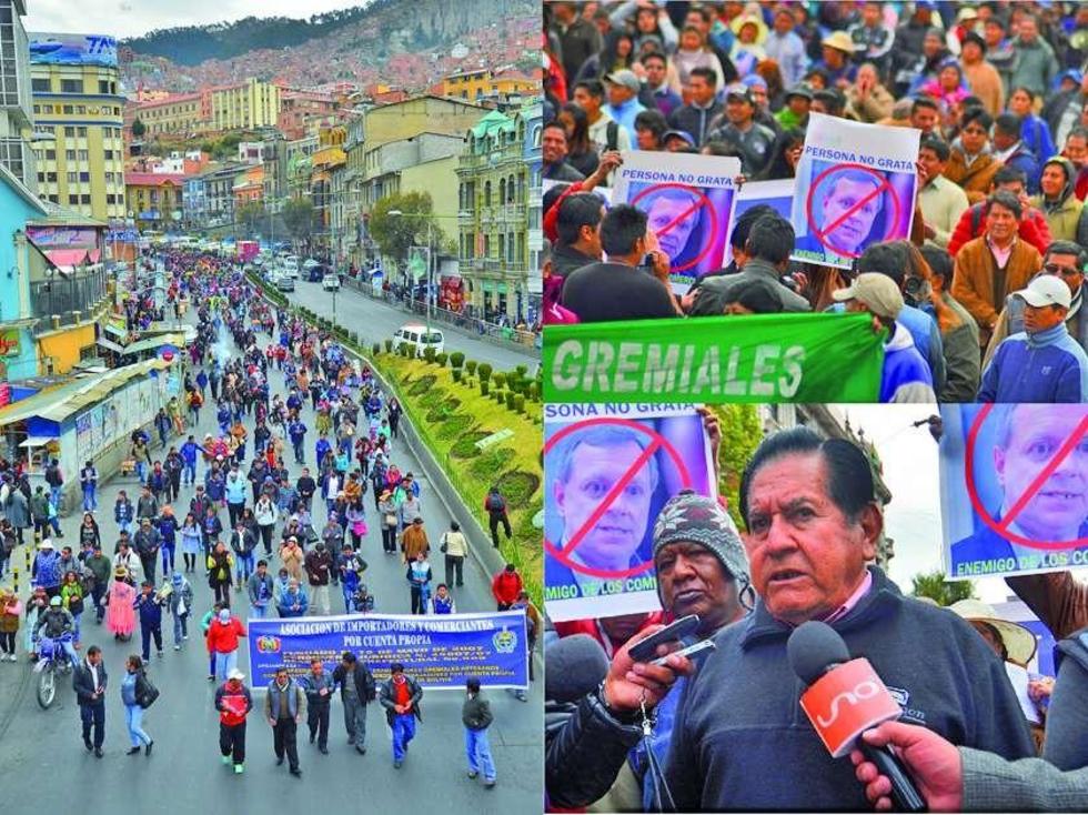 Gremiales ratifican una marcha desde Oruro a la sede de Gobierno