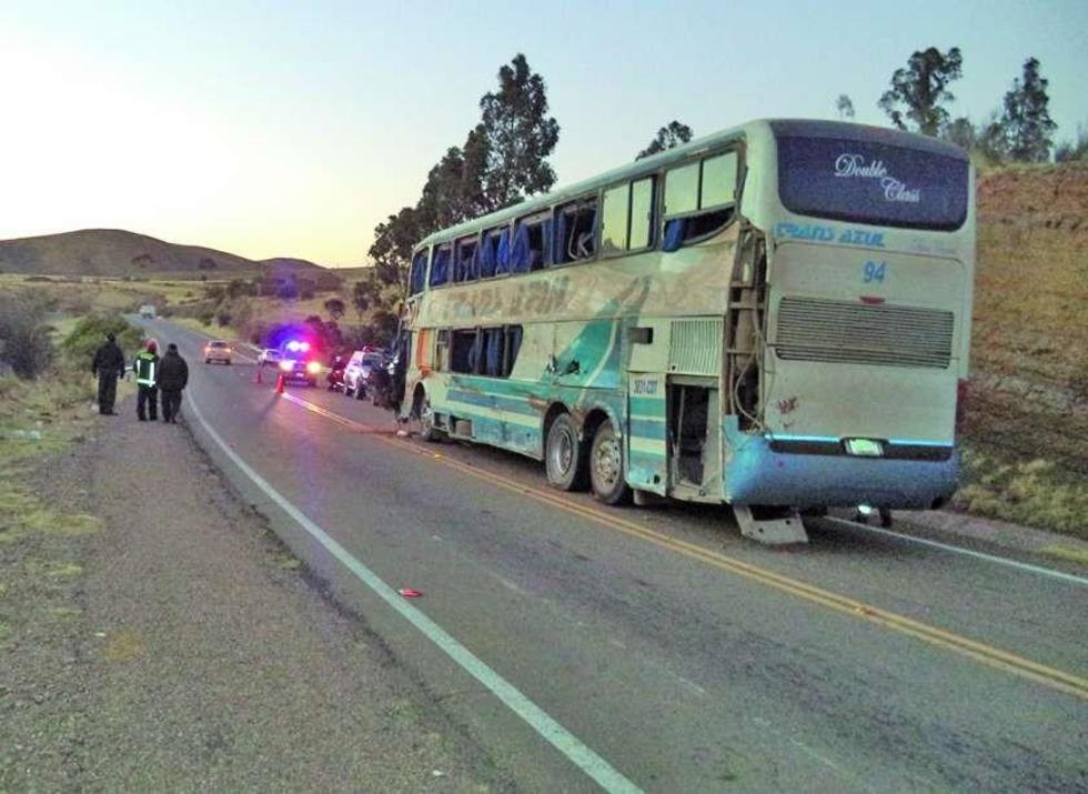 Chofer de flota Trans Azul estaba sobrio al conducir